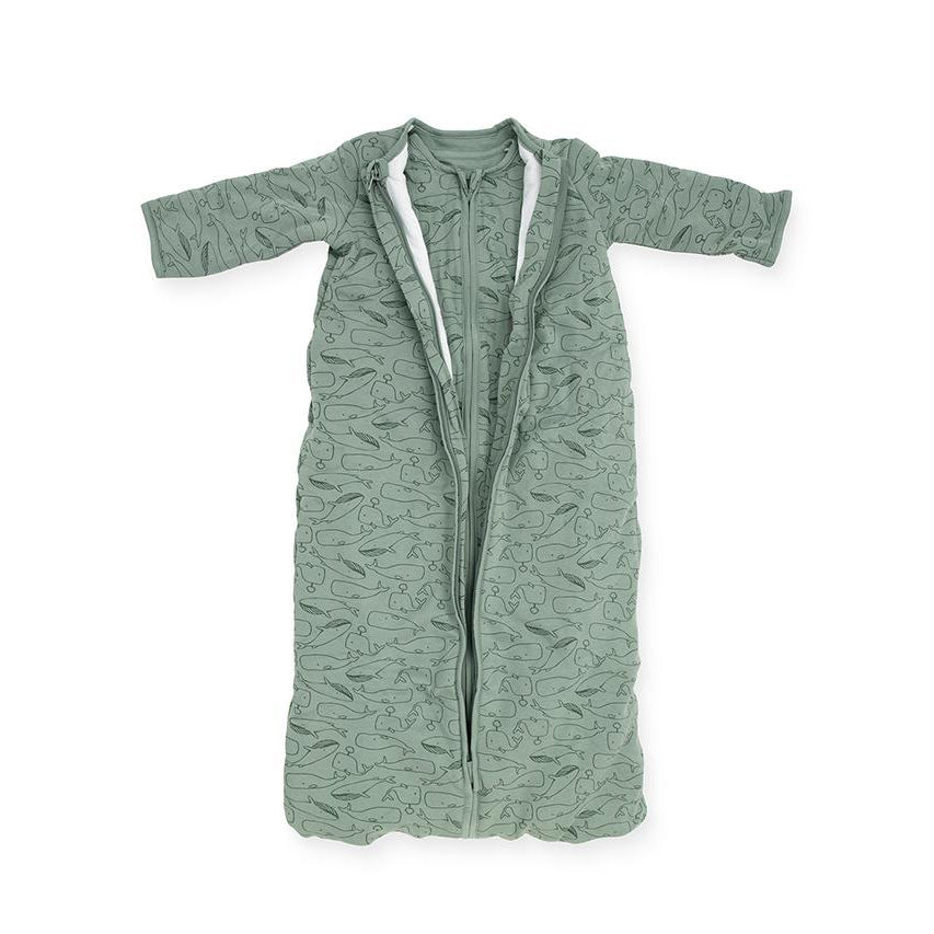 Jollein - Slaapzak 4 seizoenen - Whales Ash Green, Slaapzakken, Jollein, Keekabuu