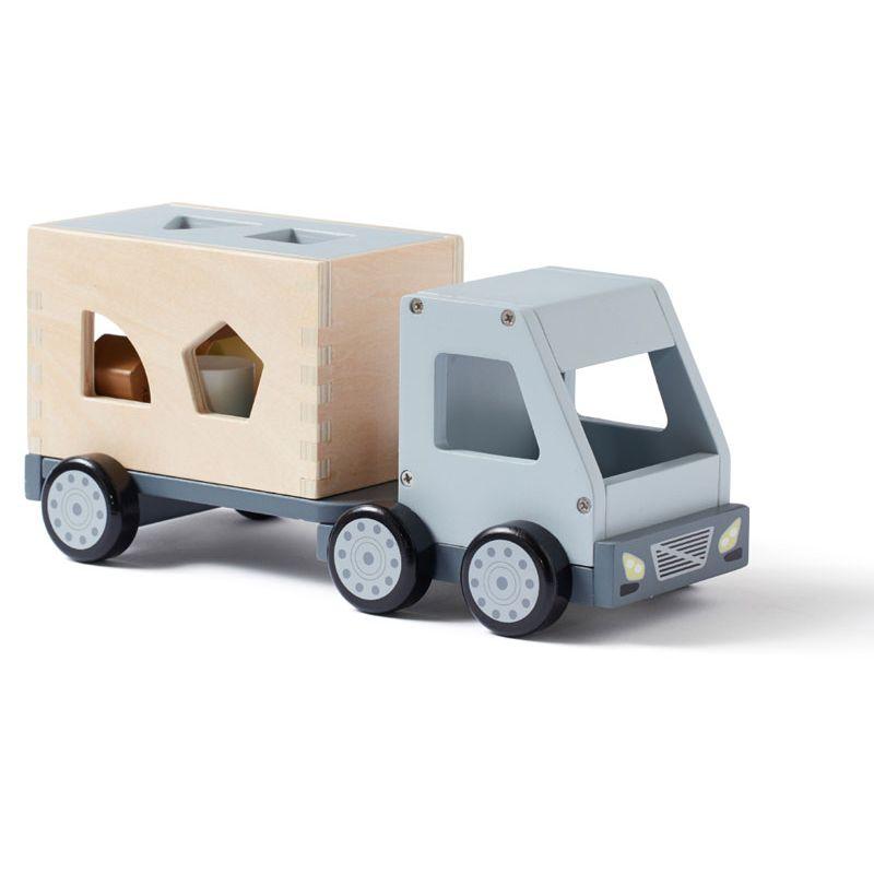 Kids Concept - Vrachtwagen met Vormpjes Aiden, Voertuigen, Kid's Concept, Keekabuu